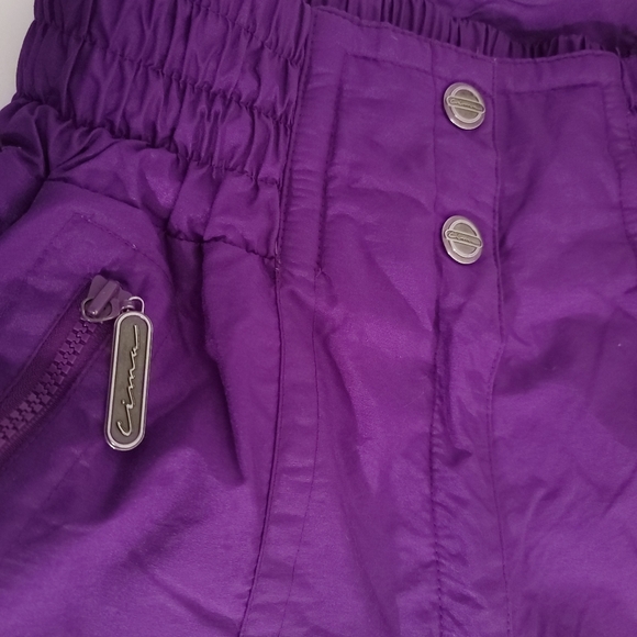 CIMA Skiwear Snowboard High Waisted Pants Purple Woman's Sz 10 - Picture 2 of 9